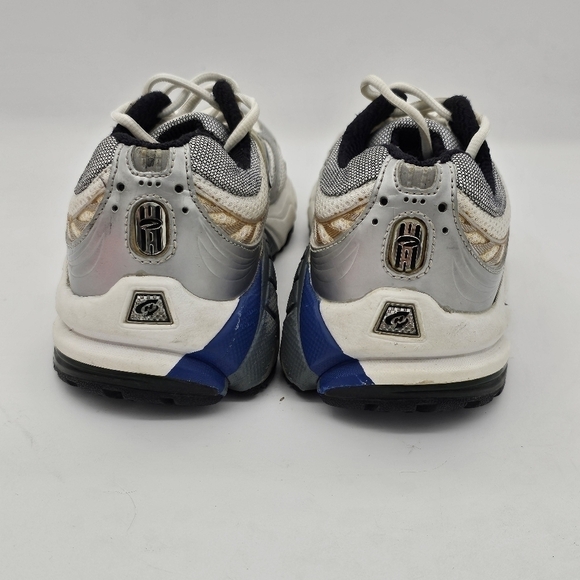 Brooks Mens Running Shoes Sneaker Lace Up Cream Gray Blue Size 8.5 - Picture 7 of 14